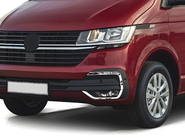 Volkswagen T6 2015–2024 Kromlister till dimljus 2019+ (4 st, rostfritt stål) foto 1