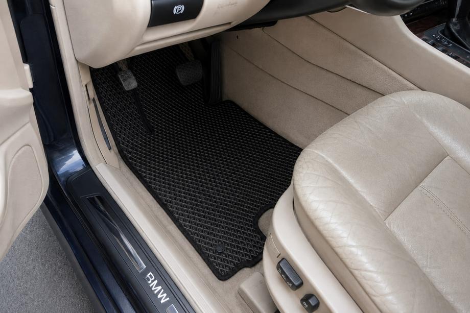 BMW 7-serien E38 1994–2001 Bilmattor (EVA, svarta) Image