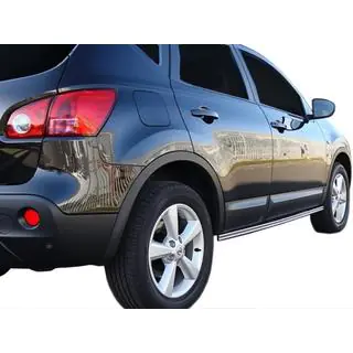 Dubbla sidorör (2 st, rostfritt stål) Nissan Qashqai 2010–2014 foto 2
