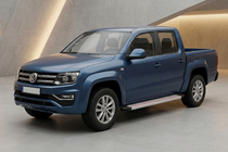 Volkswagen Amarok 2010–2022 Sidosteg Maya Red-Grey (2 st, aluminium) foto 1