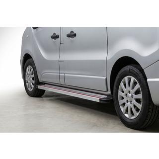 Sidosteg Maya Red-Grey (2 st, aluminium) Opel Vivaro 2001–2015 foto 1