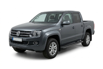 Volkswagen Amarok 2010–2022 Sidosteg Maya V1 Black (2 st, aluminium) foto 1