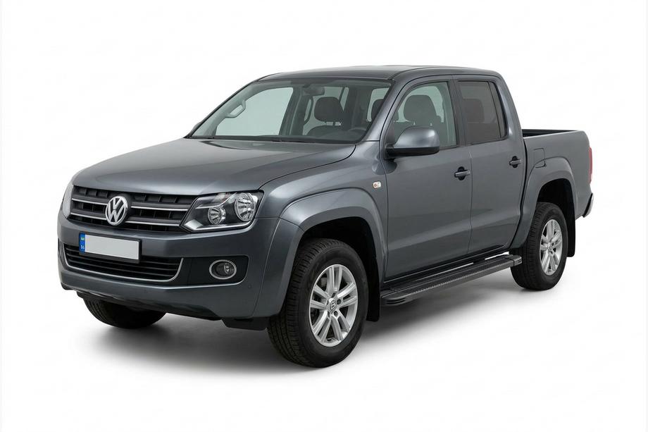 Volkswagen Amarok 2010–2022 Sidosteg Maya V1 Black (2 st, aluminium) Image
