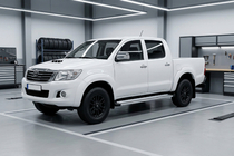 Toyota Hilux 2006–2015 Sidosteg Maya V4 (2 st, aluminium) foto 1