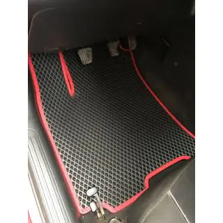 EVA bilmattor (svarta) Chevrolet Aveo T250 2005–2011 foto 3