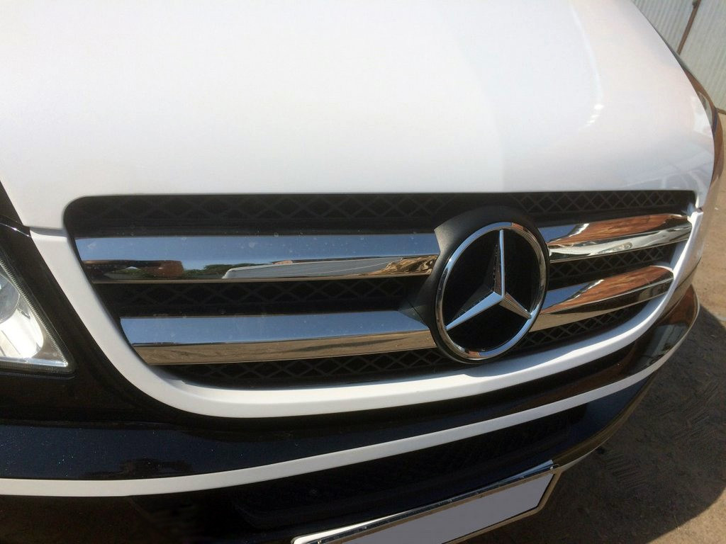 Tuning av kylargallret till Mercedes Sprinter