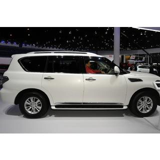 Dörrlister (4 st, krom) Nissan Patrol Y62 2010–2024 foto 4