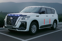 Nissan Patrol Y62 2010–2024 Dörrlister (4 st, svarta) foto 3