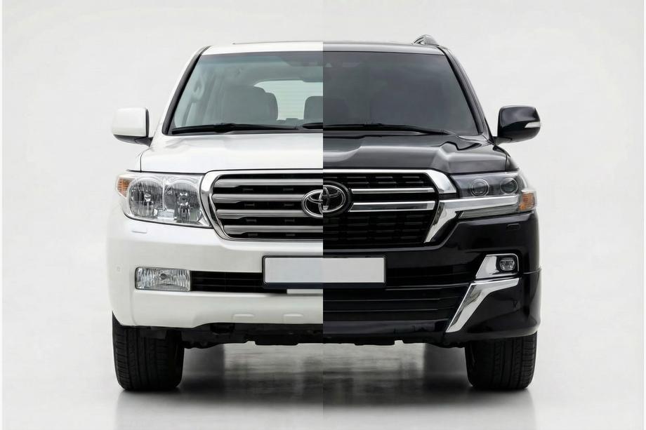 Toyota Land Cruiser 200 2007–2021 Facelift/ombyggnadskit från LC200 2008-2015 till 2021 Executive Foto 1