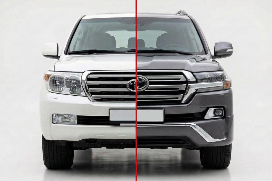 Toyota Land Cruiser 200 2007–2021 Restylingkit för LC200 2008-2015 till 2016 Executive Image