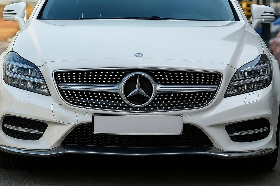Mercedes CLS C218 2011–2018 Frontgrill 2011-2014 (Diamond Silver) Image