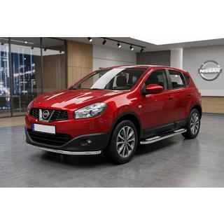 Sidosteg Tayga V2 (2 st, aluminium) Nissan Qashqai 2010–2014 foto 1