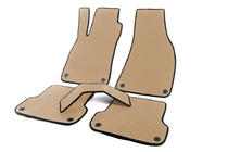 Audi A4 B6 2000–2004 EVA bilmattor (beige) foto 3