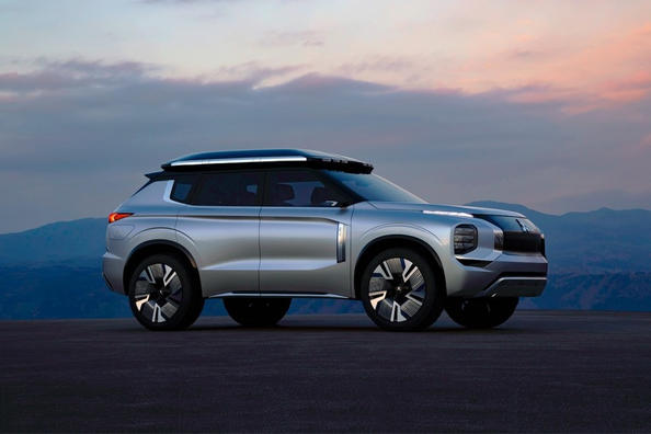 Nya Mitsubishi Outlander 2 021: så blir den och när är premiären