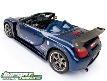 Toyota-tuning: Toyota MR-S från Apexi USA som exempel