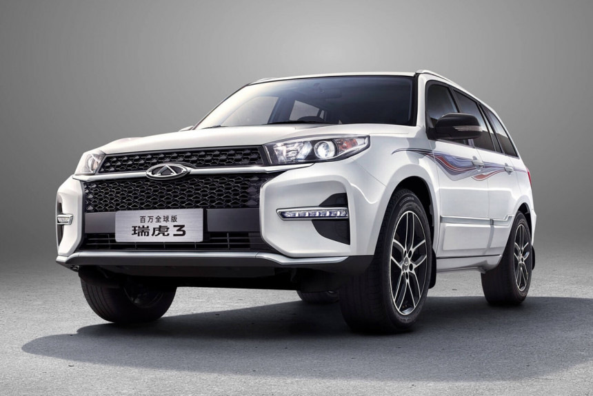 Chery Tiggo 3 får ny och mer kraftfull motor
