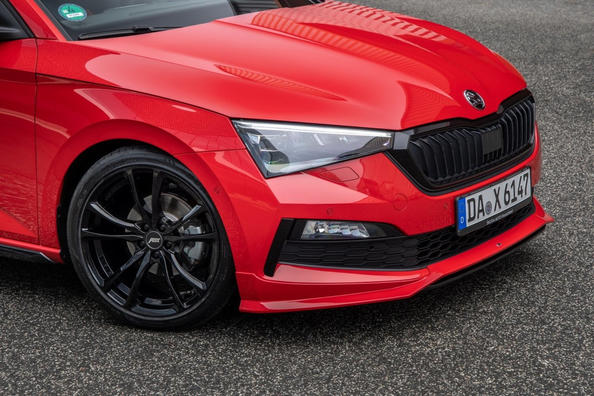 "Het" version av Skoda Scala Edition S halvkombi förbereds för försäljning