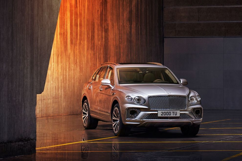 Faceliftad Bentley Bentayga-crossover