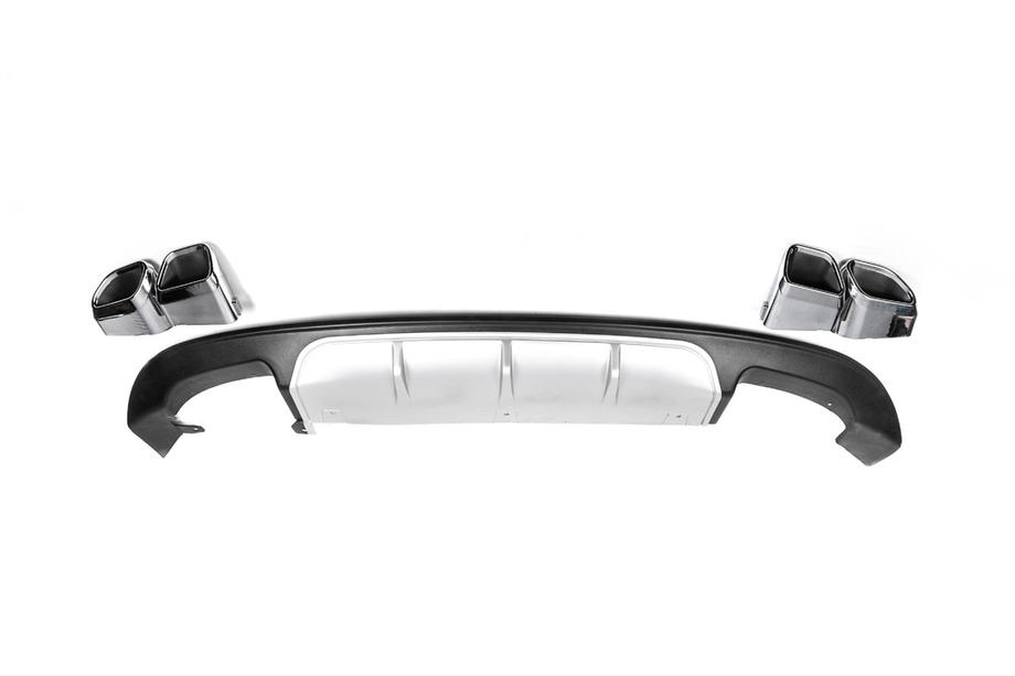 Hyundai Elantra (AD) 2015–2020 Diffusor till bakre stötfångaren (Niken, för lackering) Image