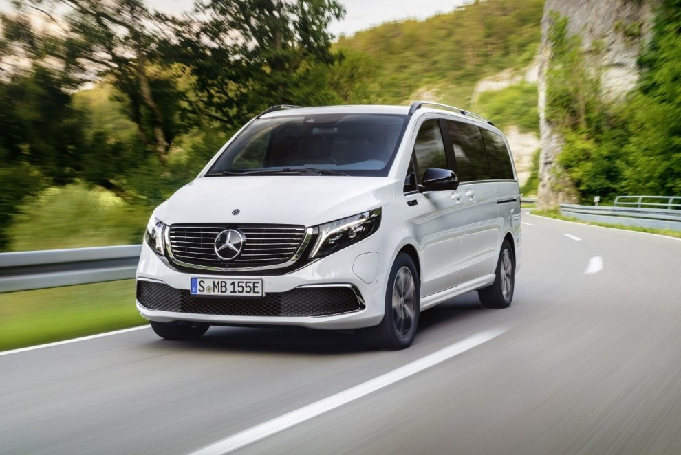 Test av den elektriska minibussen Mercedes-Benz EQV 300