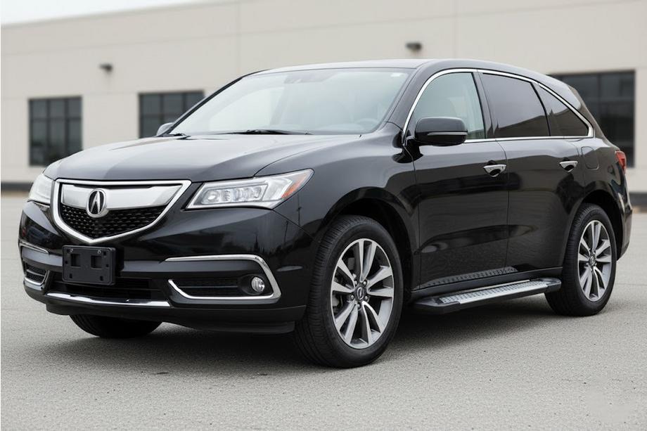 Acura MDX 2013–2020 Sidosteg Allmond Grey (2 st, aluminium) Image