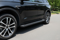Acura MDX 2013–2020 Sidosteg Allmond Black (2 st, aluminium) foto 1