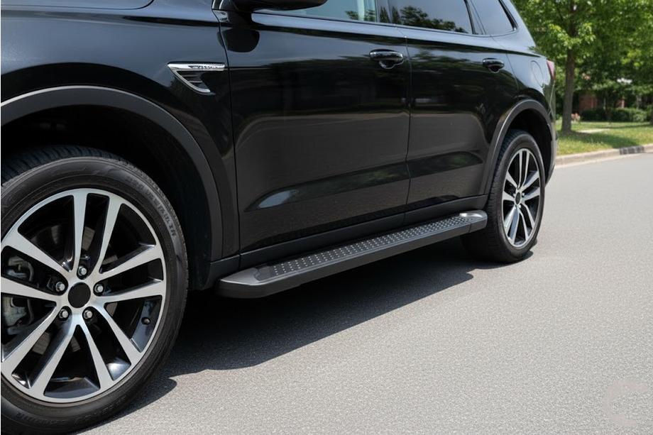 Acura MDX 2013–2020 Sidosteg Allmond Black (2 st, aluminium) Image