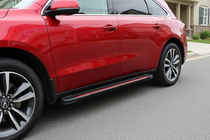 Acura MDX 2013–2020 Sidosteg Maya Red (2 st, aluminium) foto 1