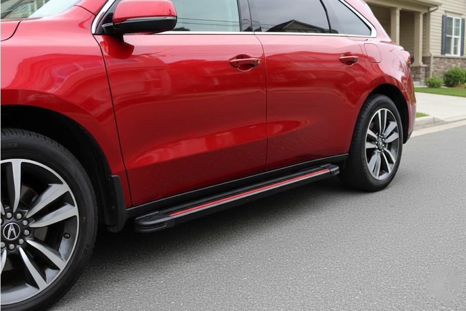 Acura MDX 2013–2020 Sidosteg Maya Red (2 st, aluminium) Image