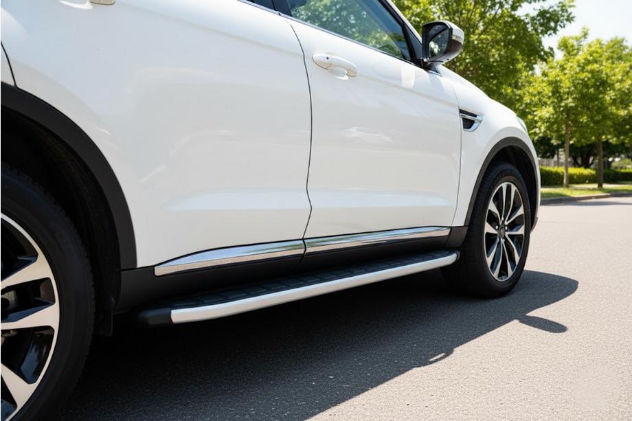 Acura MDX 2013–2020 Sidosteg Fullmond (2 st, aluminium) Image