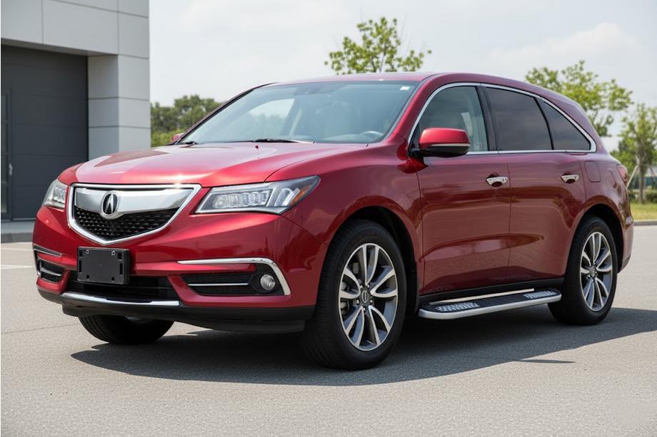 Acura MDX 2013–2020 Sidosteg Tayga V2 (2 st, aluminium) Image