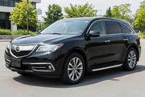 Acura MDX 2013–2020 Sidosteg BlackLine (2 st, aluminium) foto 1