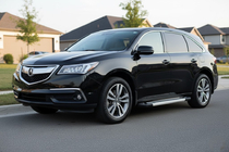 Acura MDX 2013–2020 Sidosteg Vision New Grey (2 st, aluminium) foto 1