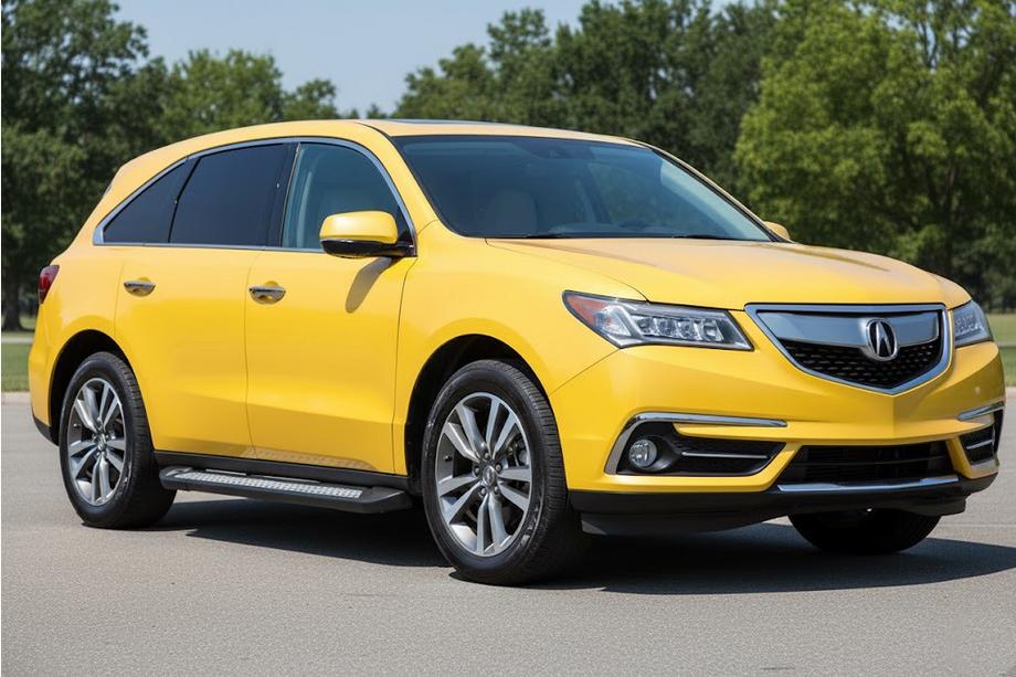 Acura MDX 2013–2020 Sidosteg Vision New Black (2 st, aluminium) Image