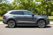 Acura MDX 2013–2020 Sidosteg Bosphorus Black (2 st, aluminium) foto 1
