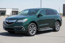 Acura MDX 2013–2020 Sidosteg Rainbow (2 st, aluminium) foto 1
