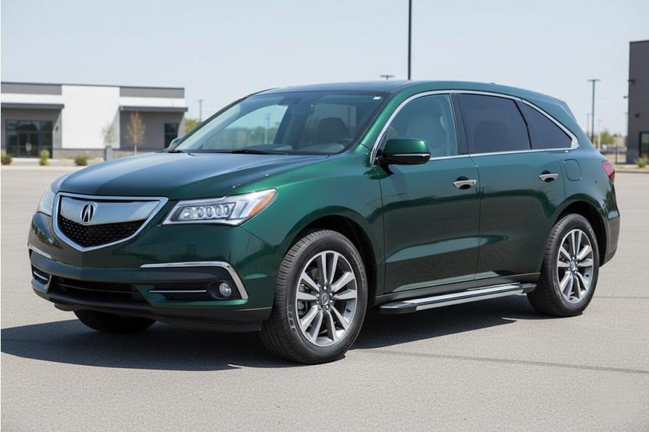Acura MDX 2013–2020 Sidosteg Rainbow (2 st, aluminium) Image