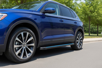 Acura MDX 2013–2020 Sidosteg Maya Blue (2 st, aluminium) foto 1