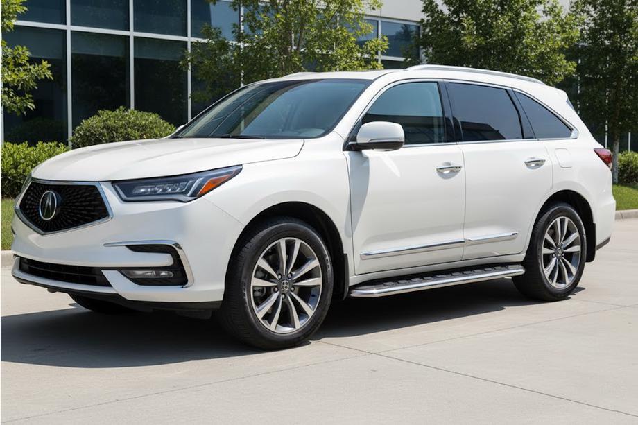 Acura MDX 2013–2020 Sidosteg Maydos V1 (2 st, aluminium ↗ rostfritt stål) Image