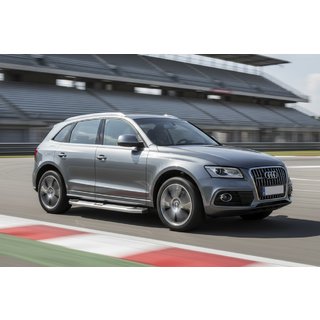 Mevsim Grey sidosteg (2 st, aluminium) Audi Q5 2008–2017 foto 1