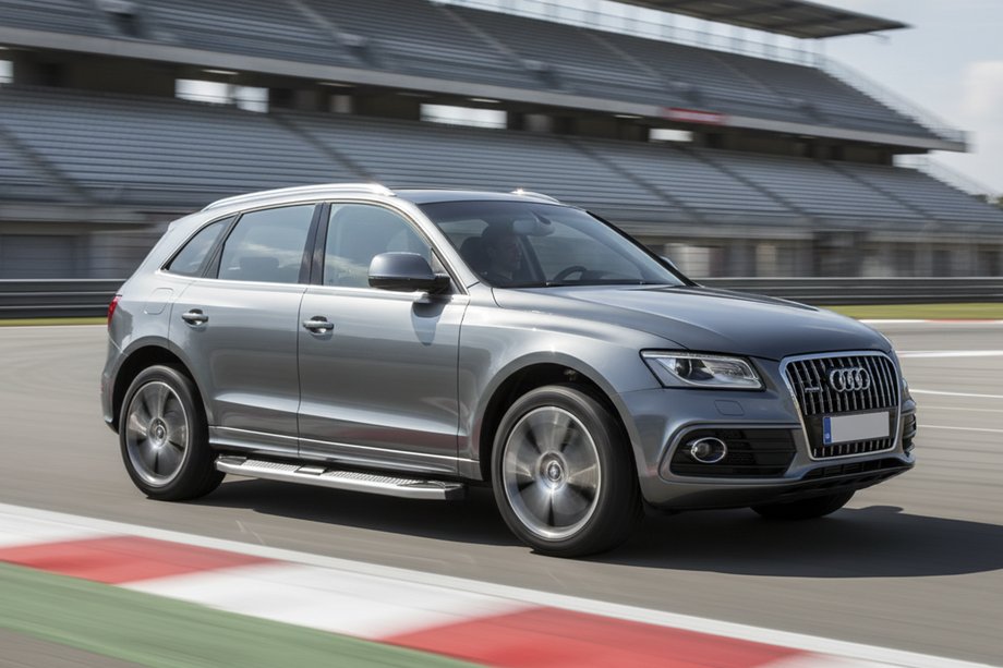 Audi Q5 2008–2017 Mevsim Grey sidosteg (2 st, aluminium) Image
