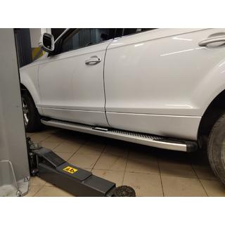 Mevsim Grey sidosteg (2 st, aluminium) Audi Q7 2005–2015 foto 2
