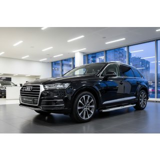 Mevsim Grey sidosteg (2 st, aluminium) Audi Q7 2015–2026 foto 1
