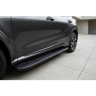 Sidosteg Bosphore Black (2 st, aluminium) foto 1