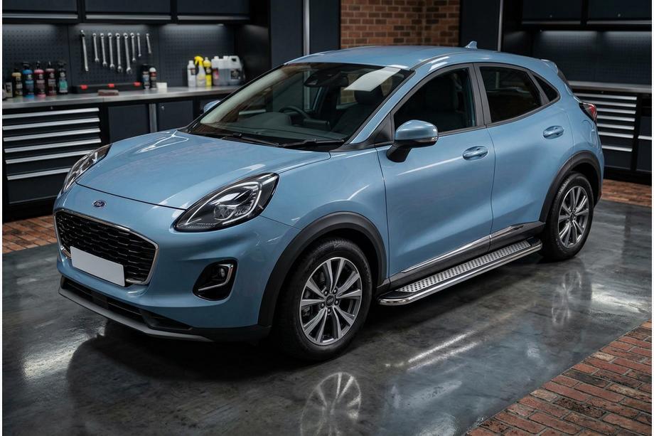 Ford Puma 2019– Sidosteg Maydos V2 (2 st, aluminium) Image