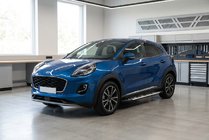 Ford Puma 2019– Sidosteg Sunrise (2 st, aluminium) foto 1