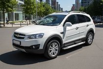 Chevrolet Captiva 2006–2019 Mevsim Grey sidosteg (2 st, aluminium) foto 1