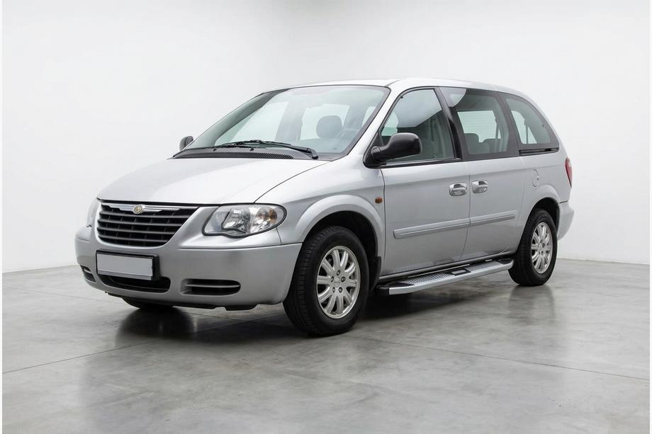 Chrysler Voyager 2001–2007 Mevsim Grey sidosteg (2 st, aluminium) Foto 1