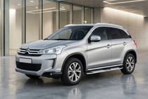 Citroen C-4 Aircross 2012–2017 Mevsim Grey sidosteg (2 st, aluminium) foto 1