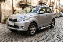 Daihatsu Terios 2006–2017 Mevsim Grey sidosteg (2 st, aluminium) foto 1
